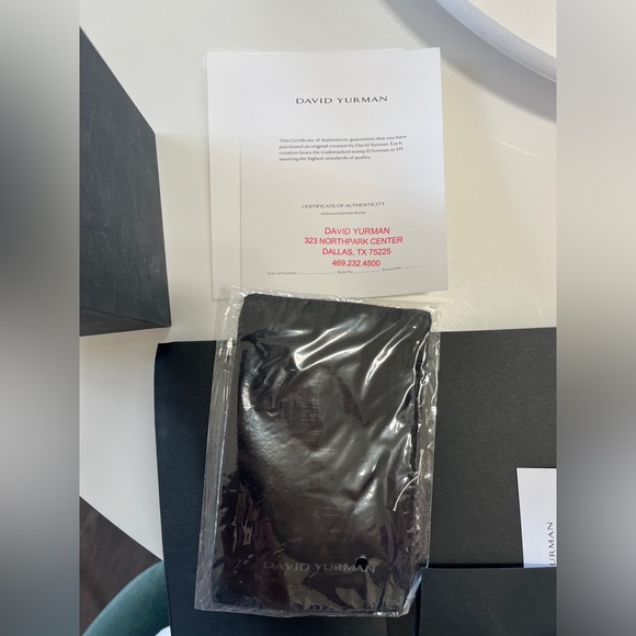 David Yurman Diamond Buckle Classic Cable Bracelet 5mm - Sterling Silver - Picture 7 of 14